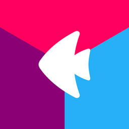 Artwork and background filling a square icon